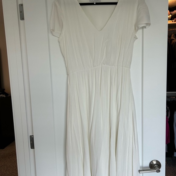 Wayf Blouson Midi Dress - Size L - Picture 2 of 5